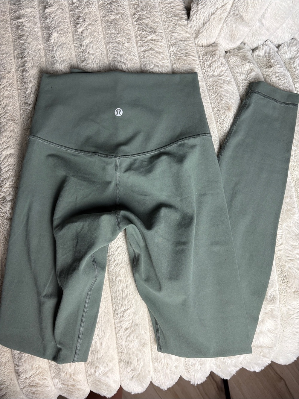 Lululemon High-Rise Align Leggings in Sage Green